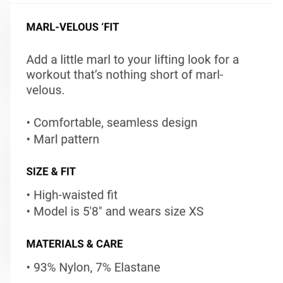 Gymshark Gray Leggings with Stretchy Fit and Elastic Waistband - Picture 4 of 8